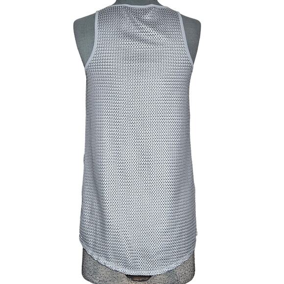 Trouve Silver Metallic Tank Size XS - Picture 2 of 4